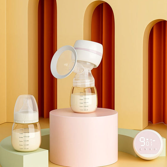 MZ-003 LED Digital Display Smart Adjustable Fully Automatic Massage Painless Silent Breast Pump(White) by buy2fix