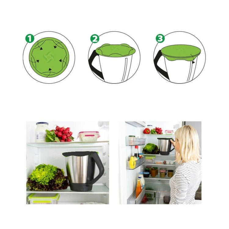 For Thermomix TM31 TM5 TM6 Silicone Lid Pot Sealing Food Storage Covers by buy2fix