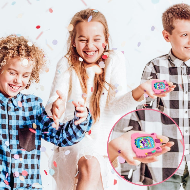 For Tamagotchi Uni (2023) Pet Game Console Silicone Protective Case(Pink) by buy2fix