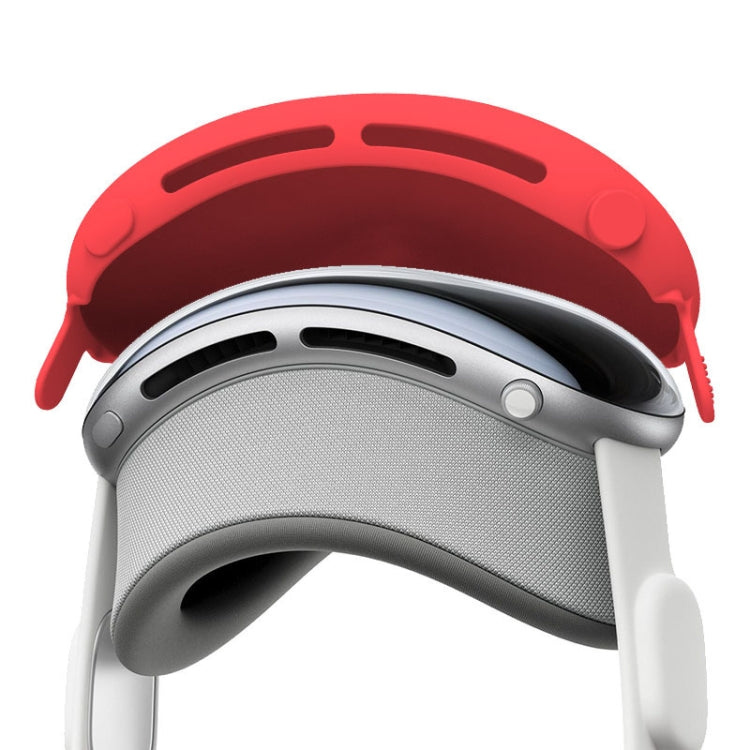 For Apple Vision Pro Silicone Protective Cover VR Accessories(White) by buy2fix