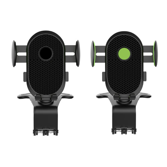 Car Dashboard Chuck Navigation Bracket Parking Number Plate(Green) by buy2fix