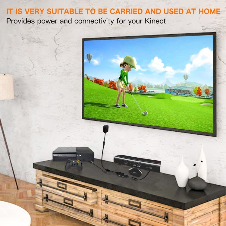 For Microsoft Xbox 360 Kinect Sensor Charger USB AC Adapter Power Supply(US Plug) by buy2fix