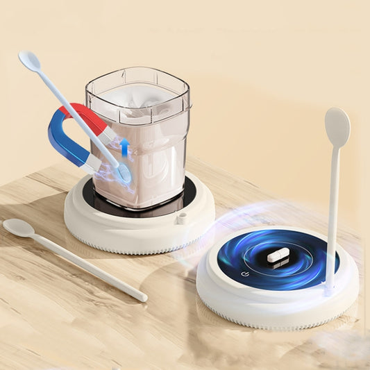 10000rpm/Min Magnetic Levitation Electric Coffee Stirrer Milk Shaker With Cup Gift Box(Blue) by buy2fix