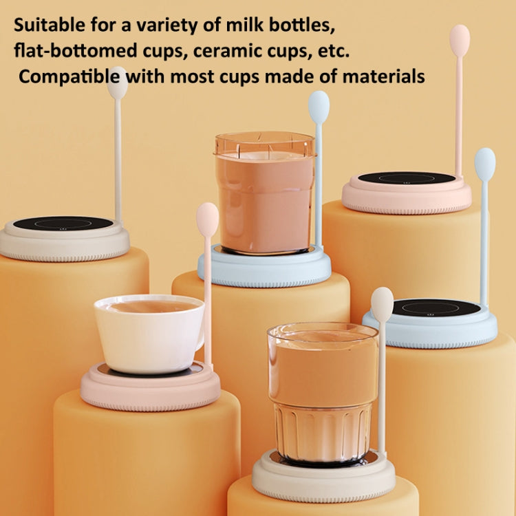 10000rpm/Min Magnetic Levitation Electric Coffee Stirrer Milk Shaker With Cup Gift Box(White) by buy2fix