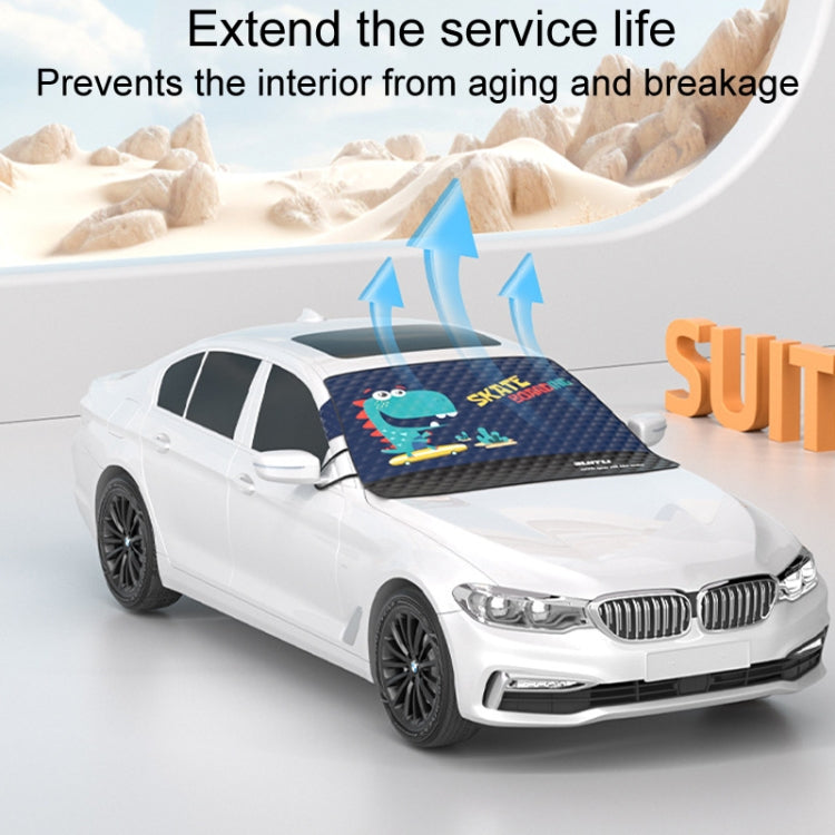 SUITU ST-3950 Automobile Thickening Sun Shield Car Snow Block Coat, Style: Husky by SUITU
