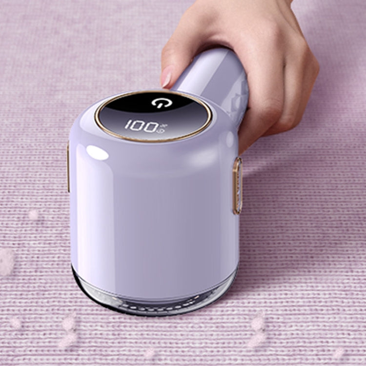 Electric Hair Ball Trimmer Household Hair Removal Ball Tool Shaver, Color: Charging-Beige by buy2fix
