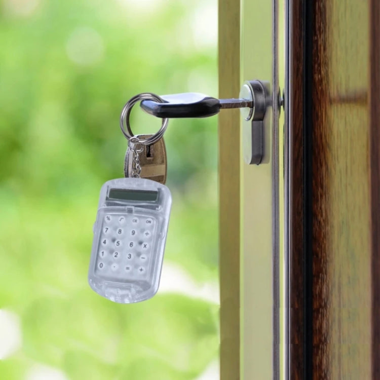 Flip Top Portable Mini Calculator Student Exam Office Calculator(White) by buy2fix