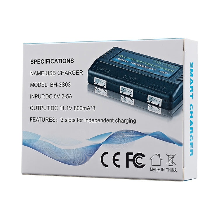 11.1V One Charge Three Water Bullet Rifle Li-Po Battery Balance Charging Case by buy2fix