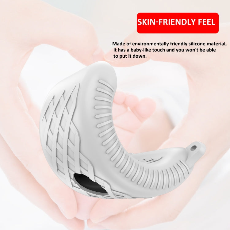 For Apple Vision Pro Battery Protective Case Silicone Cover(Black) by buy2fix