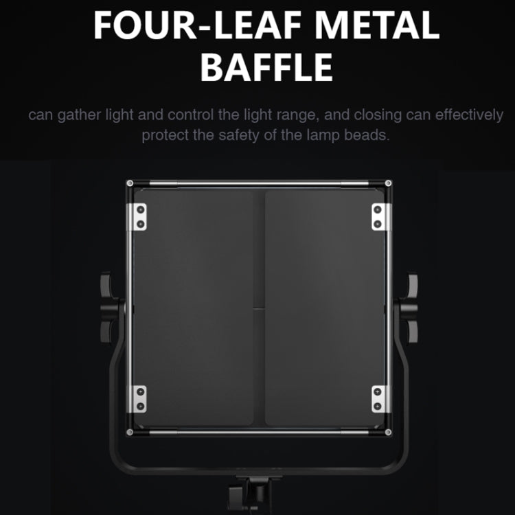 Pixel K80 RGB 45W 2600-10000K 552 LEDs Photography Fill Light Panel Lamp With LCD Display,US Plug Standard Set by Pixel