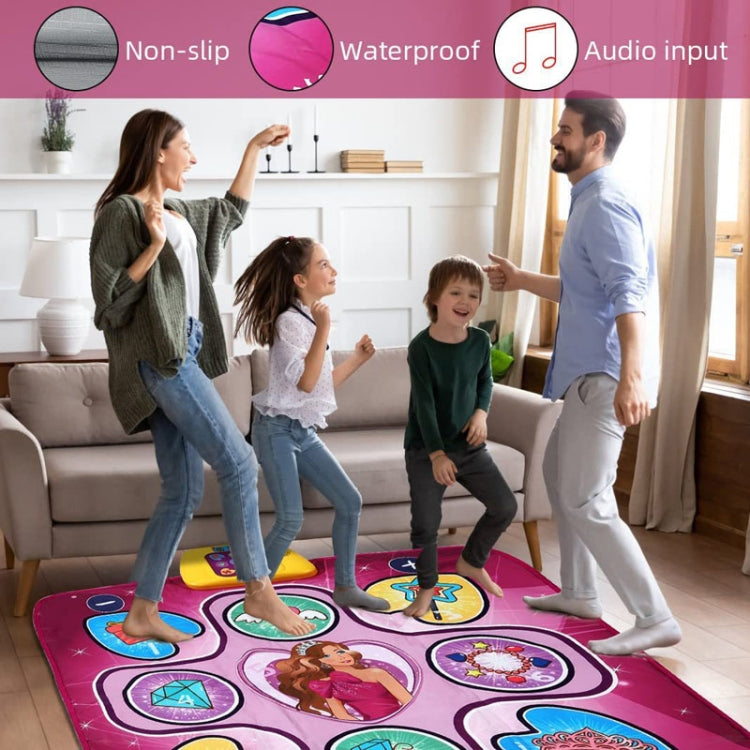 Children Music Dance Mat Electronic Music Dancing Game Pad Music Box Toys(Dinosaur) by buy2fix