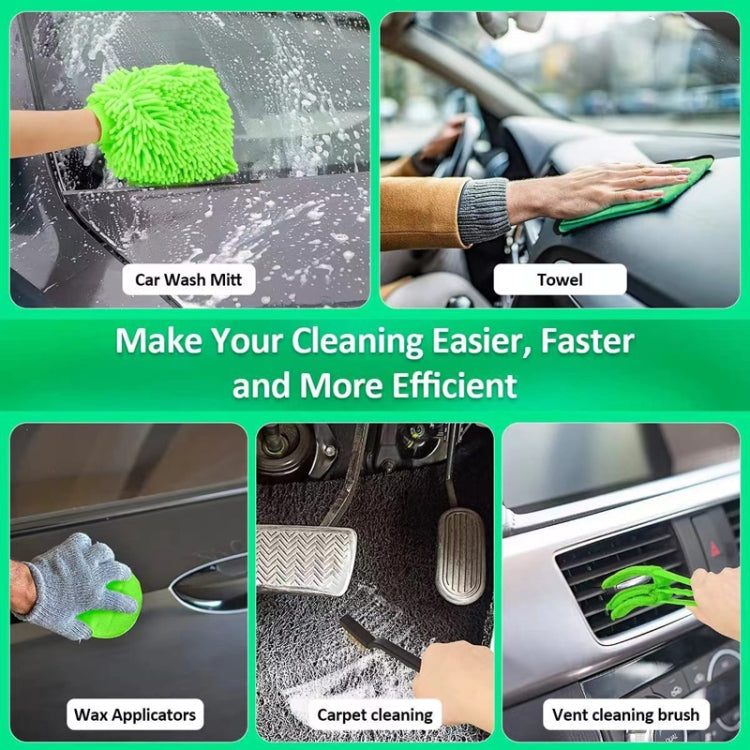 21pcs /Set Car Cleaning Brush Polishing Waxing Car Detailing by buy2fix