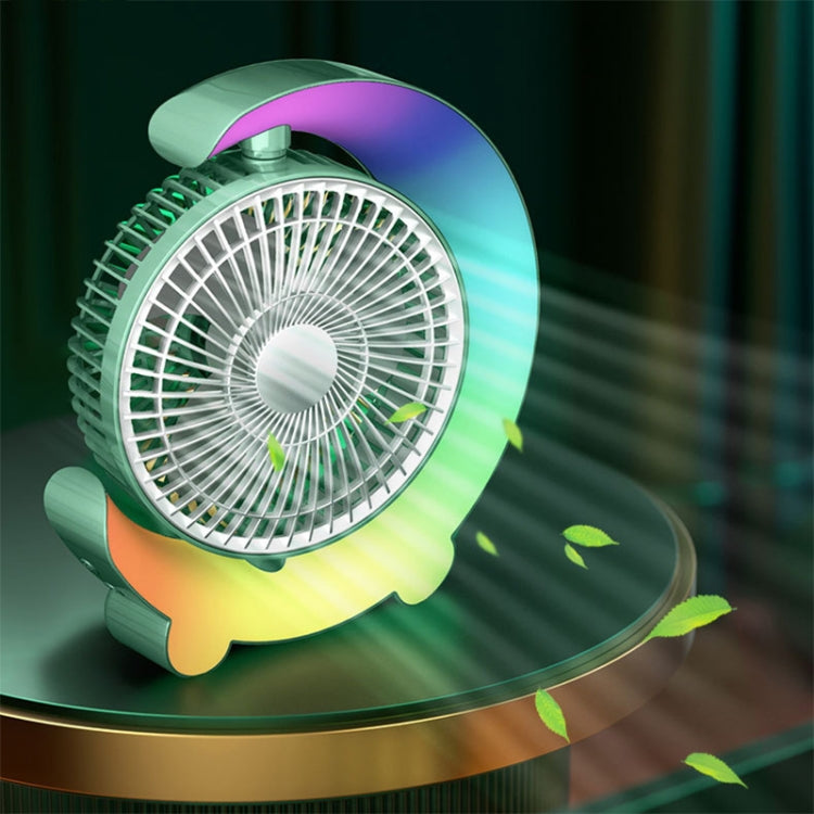 F11 USB Charging Cool Marquee Desktop Portable Fan(Sky Blue) by buy2fix