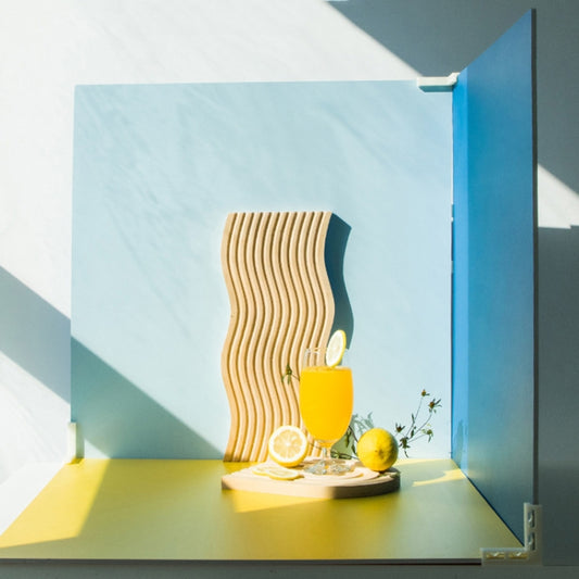 2pcs 60cm Double-Sided Background Board + 7pcs Backdrop Paper Photography Props Set, Spec: Set 5 by buy2fix