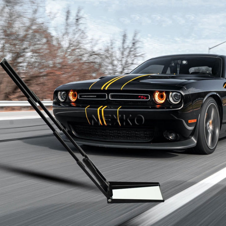 Mini Foldable Undercar Safety Inspection Mirror With LED by buy2fix