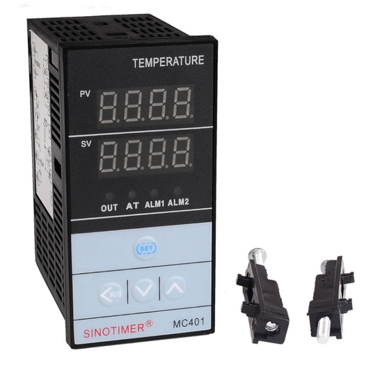 SINOTIMER MC401 Universal Input Short Case PID Intelligent Temperature Controller Meter Heating Cooling Relay SSR Solid State Output by SINOTIMER