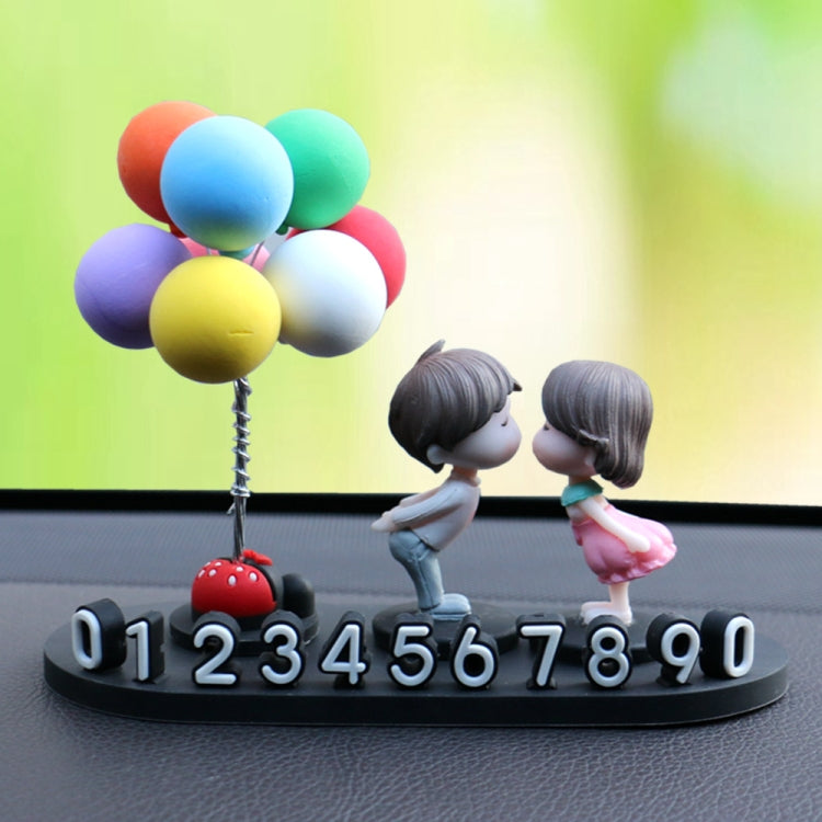 3D Temporary License Plate Removal Ornaments Anti-slip Base(Black) by buy2fix