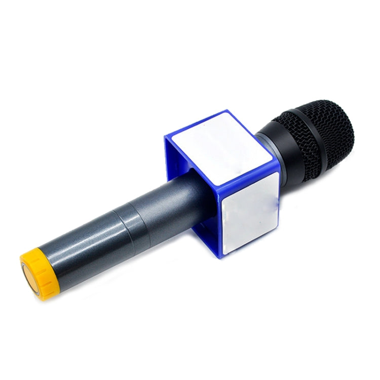 Interview Microphone Logo Flag Station, Spec: Triangular Blue by buy2fix
