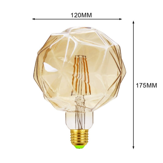 E27 Screw Port LED Vintage Light Shaped Decorative Illumination Bulb, Style: Lotus multi-Angle Gold(220V 4W 2700K) by buy2fix