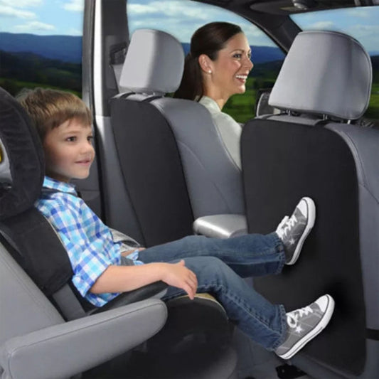 Car Child Seat Anti Kick Mats Anti Dirt Protective Mats(Black) by buy2fix
