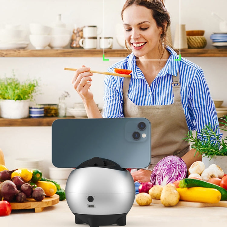 Hishell Rechargeable AI Face Intelligent Follow Shot Gimbal Cell Phone Live Streaming Video Stabilizer(Gold) by Hishell