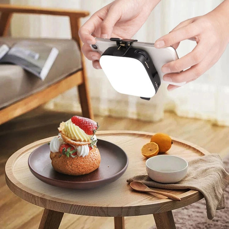 Desiontal V90 Mobile Phone Live Beauty Fill Light LED Pocket Light USB Charging Tofu Lamp(Standard) by Desiontal