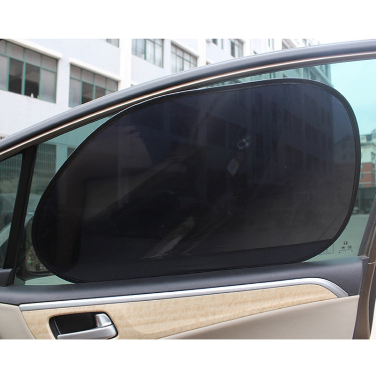 1pair 65x38cm Car Electrostatic Window Folding Light-proof Sun Protection Sunshade by buy2fix