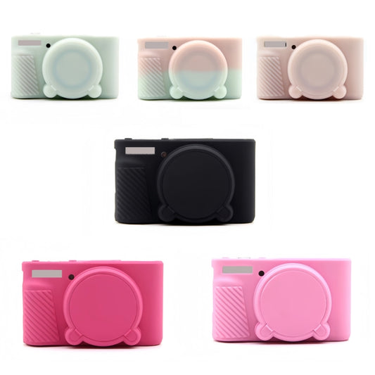 For Canon SX730/SX740 Soft Silicone Protective Case, Color: Jelly Pink by buy2fix