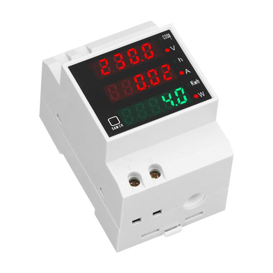 SINOTIMER SDM004 Din Rail AC Voltage Current Time Power Electricity Multi-Function Detection Meter by SINOTIMER