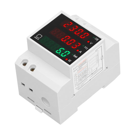 SINOTIMER SDM006 Din Rail AC Voltage Current Frequency Power Electricity Multi-Function Detection Meter by SINOTIMER