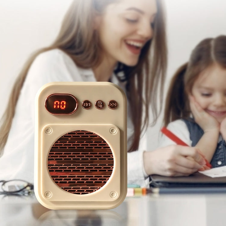 S25 Mini Bluetooth Teacher Guide Speaker Street Stalls Selling Loudspeakers, Color: White by buy2fix