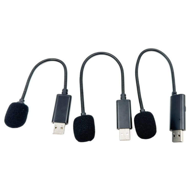 4.0x255mm USB Direct Plug Computer Live Video Conference Microphone by buy2fix