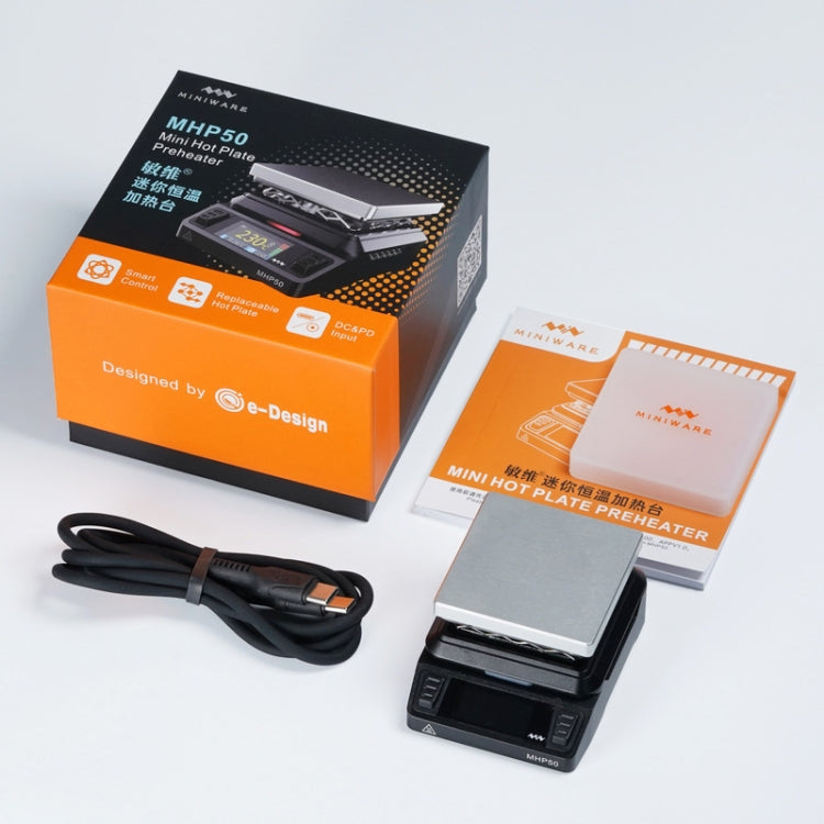 MINIWARE MHP50 Support PD/DC Power Supply 150W High Power Mini Thermostat Heating Station, Model: B5 by MINIWARE