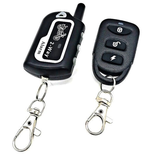 Two-Way Dual Remote Control Vibration Motorcycle Anti-Theft Device(YL-B011) by buy2fix
