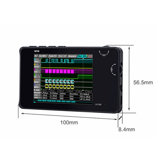 MINIWARE LA104 Logic Analyzer 4-Channel Debugging Assistant Sampling Analog Oscilloscope by MINIWARE
