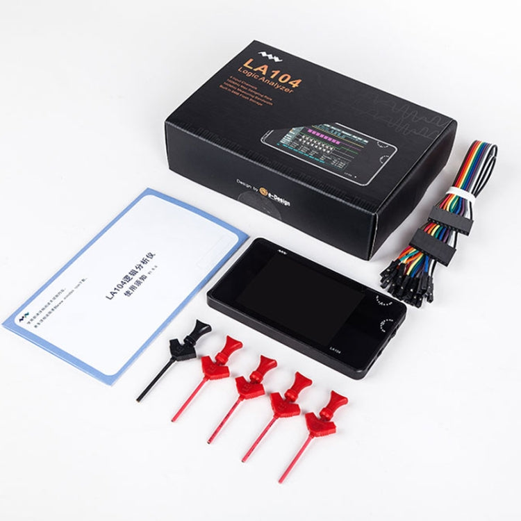 MINIWARE LA104 Logic Analyzer 4-Channel Debugging Assistant Sampling Analog Oscilloscope by MINIWARE