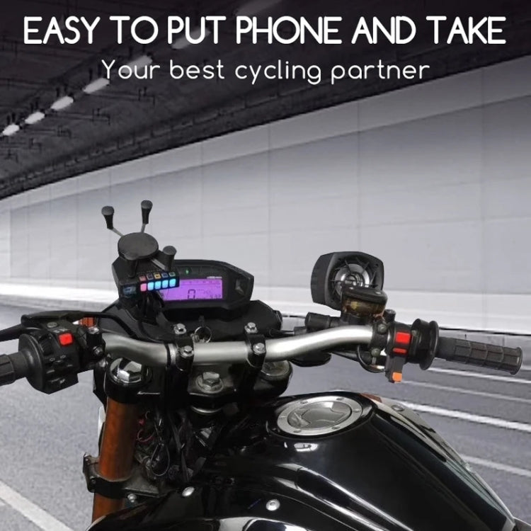 Motorcycle Mobile Phone Charging Stand With Bluetooth MP3 Speaker(YL-056) by buy2fix