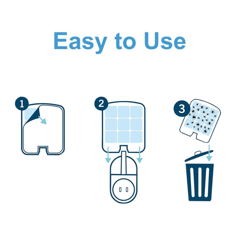 20pcs /Pack Replacement Glue Card for Plug-in Indoor Insect Trap Refills Glue Boards by buy2fix