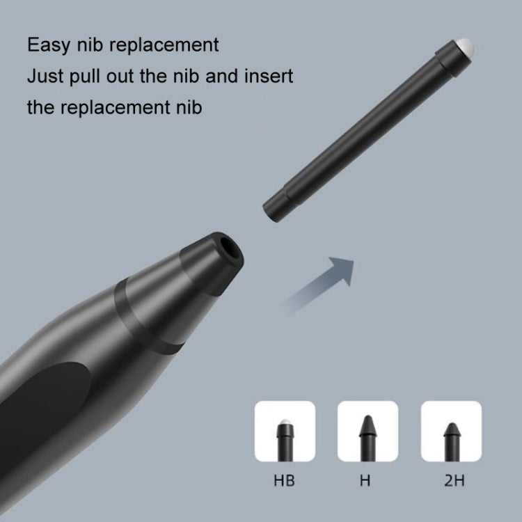 For Microsoft Surface 4096 Pressure Sensitive MPP2.0 Anti-false Touch Pressure Sensitive Capacitive Pen(Silver) by buy2fix