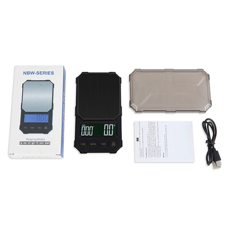 Charging Model 2kg/0.1g Portable Toolbox Digital Scale Jewelry Weighing Tool with Timing by buy2fix