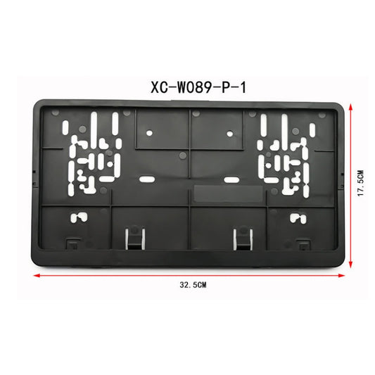European Plastic Car License Plate Modified Frame Holder(XC-W089) by buy2fix