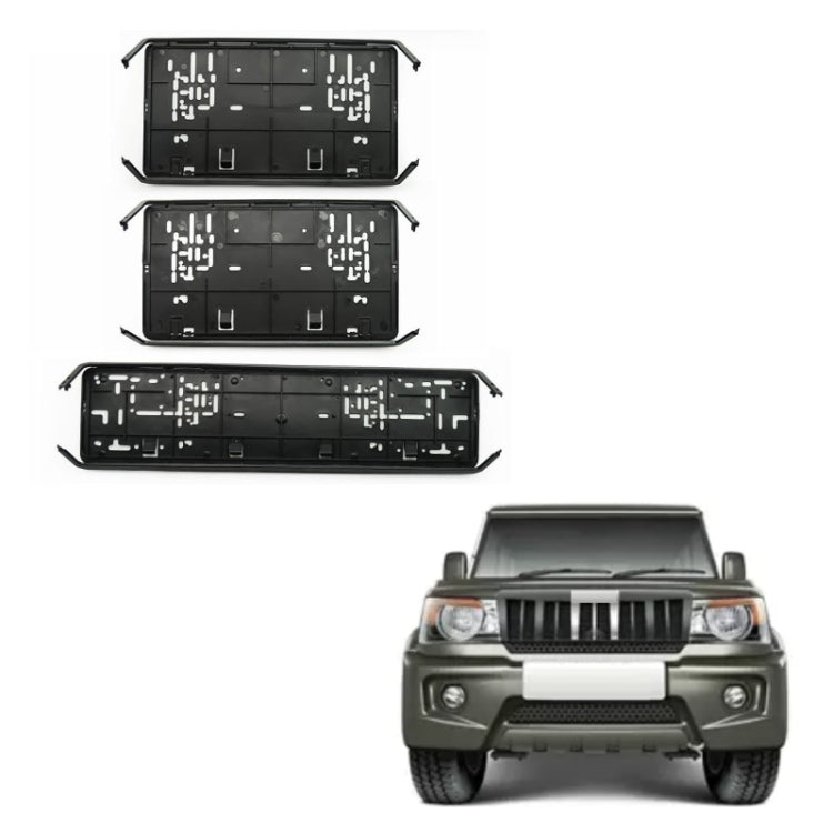 European Plastic Car License Plate Modified Frame Holder(XC-W040) by buy2fix