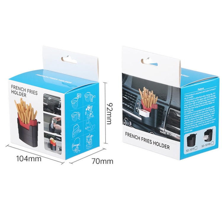 Car-Mounted French Fries Cup Holder Storage Box Multifunctional Trash Can, Model: SD-1019 by buy2fix