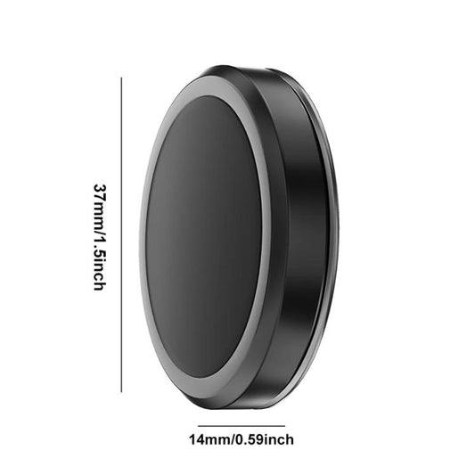 D35 Zero Gravity Car Steering Wheel Phone Navigation Mount Sticky Metal Magnetic Holder by buy2fix