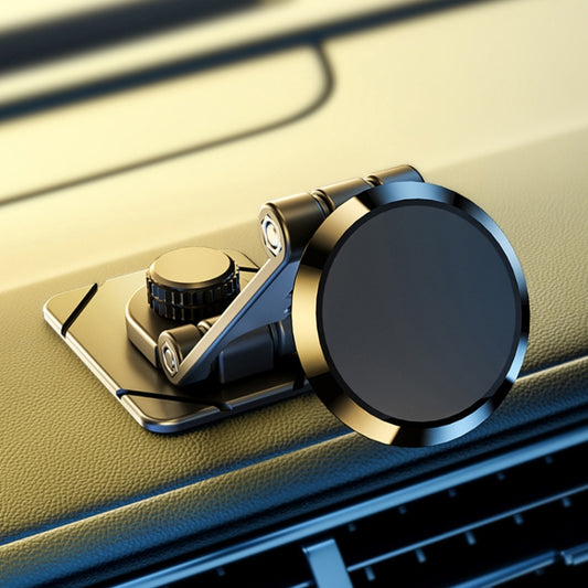 D30 Foldable Suspension Car Phone Holder Magnetic Adhesive Type Metal Navigation Stand by buy2fix