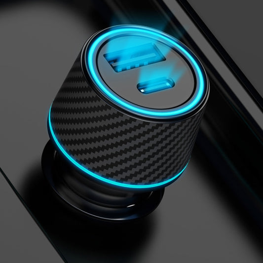 QIAKEY Dual Fast Charging Charger One To Two Cigarette Lighter, Size: TH219 48W(Black) by QIAKEY