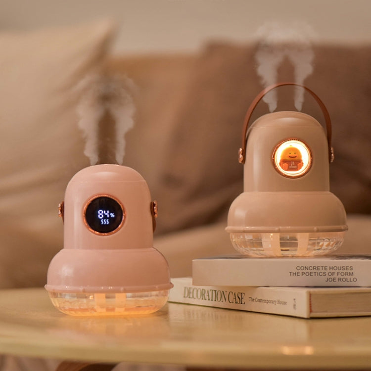 ICARER FAMILY IF-JS01 USB Charging Desktop Night Light Dual-spray Humidifier, Color: Beige (Doll) by ICARER FAMILY