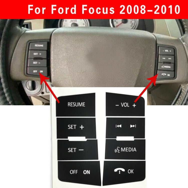 For Ford Focus 2008-2010 Steering Wheel Control Button Repair Patch by buy2fix