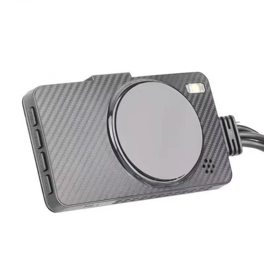 3 inch Motorcycle High-definition Dual-lens Driving Recorder by buy2fix