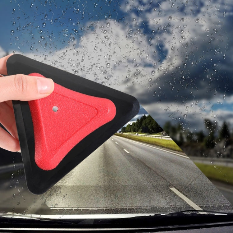 Car Glass Defogging Silicone Cleaning Scraper(Black) by buy2fix